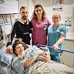 התינוק הראשון לשנת 2023 במרכז הרפואי ברזילי